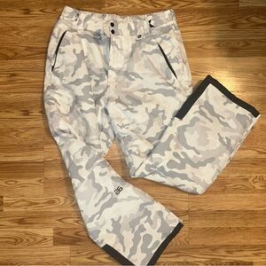 Men's Camo Snow Pants